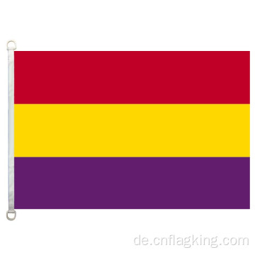 Flagge der Republik Spanien 90*150cm 100% Polyester